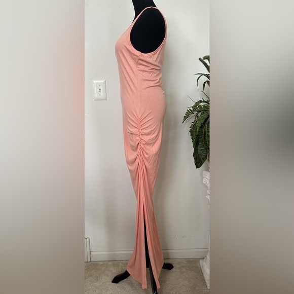 Victoria's Secret Pink Ruched Sheath Maxi Dress - Picture 7 of 7